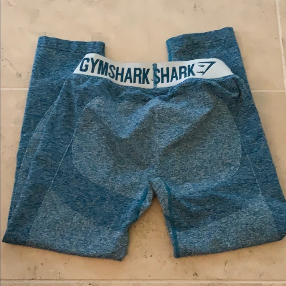 Blue Gymshark Capri Leggings